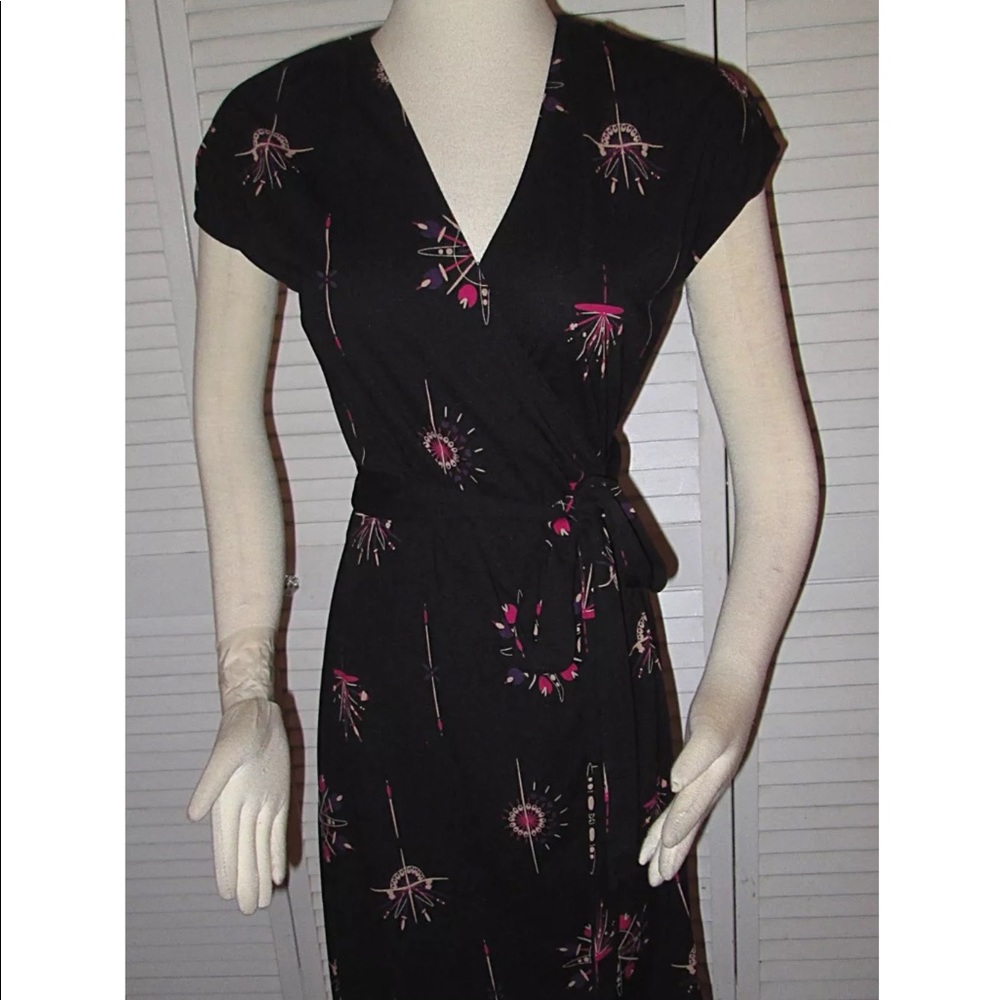 Nicole Miller for Lord and Taylor wrap dress